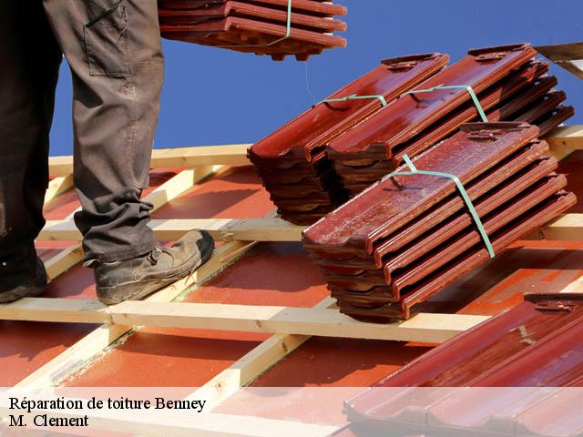 Réparation de toiture  benney-54740 M. Clement