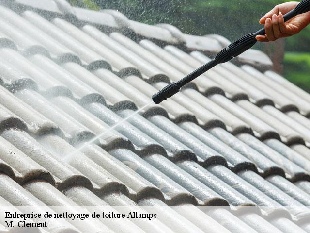 Entreprise de nettoyage de toiture  allamps-54112 M. Clement