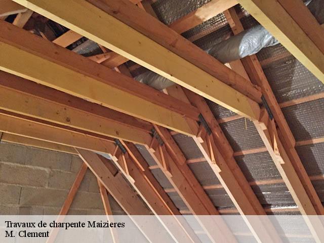 Travaux de charpente  54550